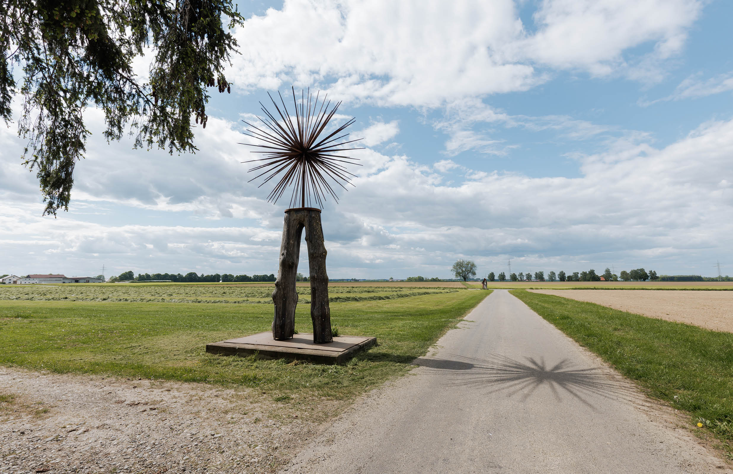 Metallkunst im Aussenbereich