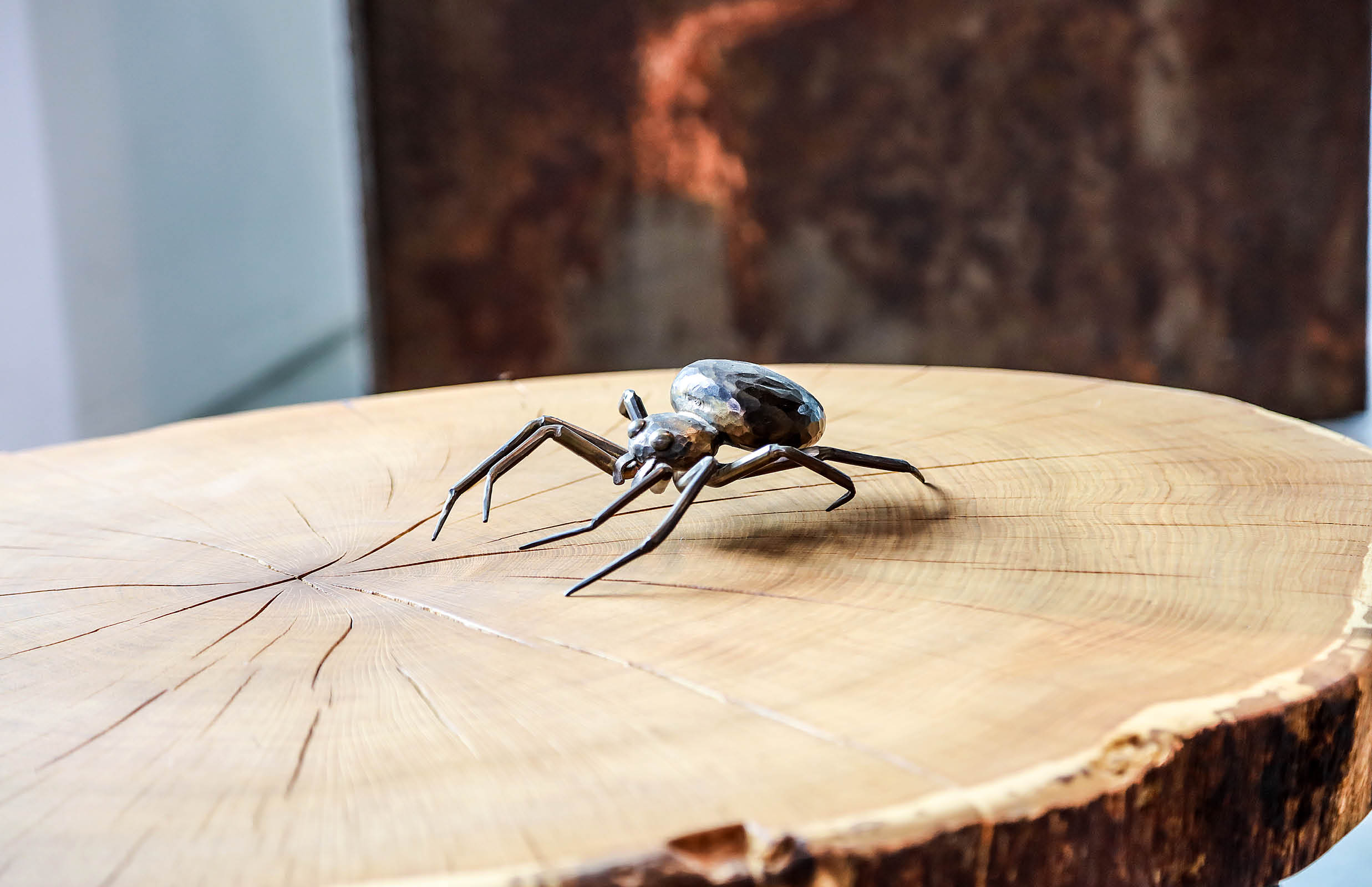 Geschmiedete Spinne